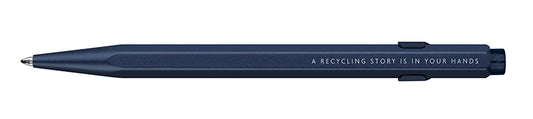 Penna Caran d´Ache Ballpoint pen 849 Nespresso Edition 6, black M refill, blue