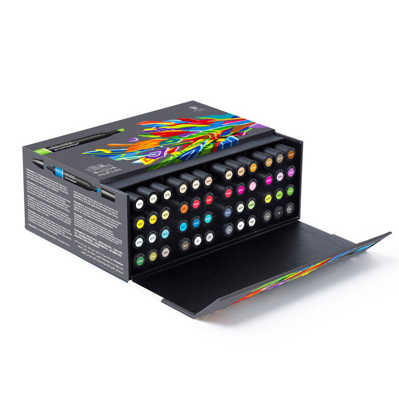 ProMarker set Winsor & Newton 48 "Essential Collection" Box