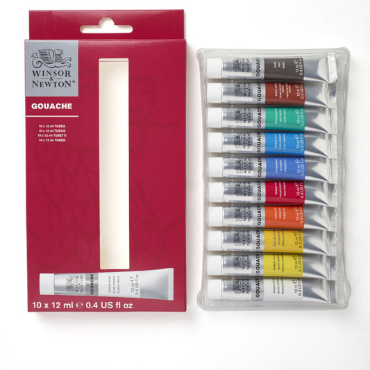 Winsor & Newton Designers Gouache – 10X12ML ACCESS SET