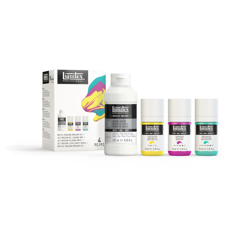 Liquitex Pouring Medium Set