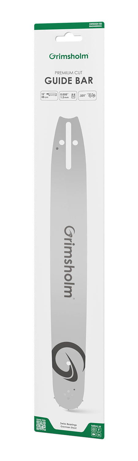 Motorsågssvärd Premium Cut 15" .325" .050"/1.3mm (för Husqvarna)