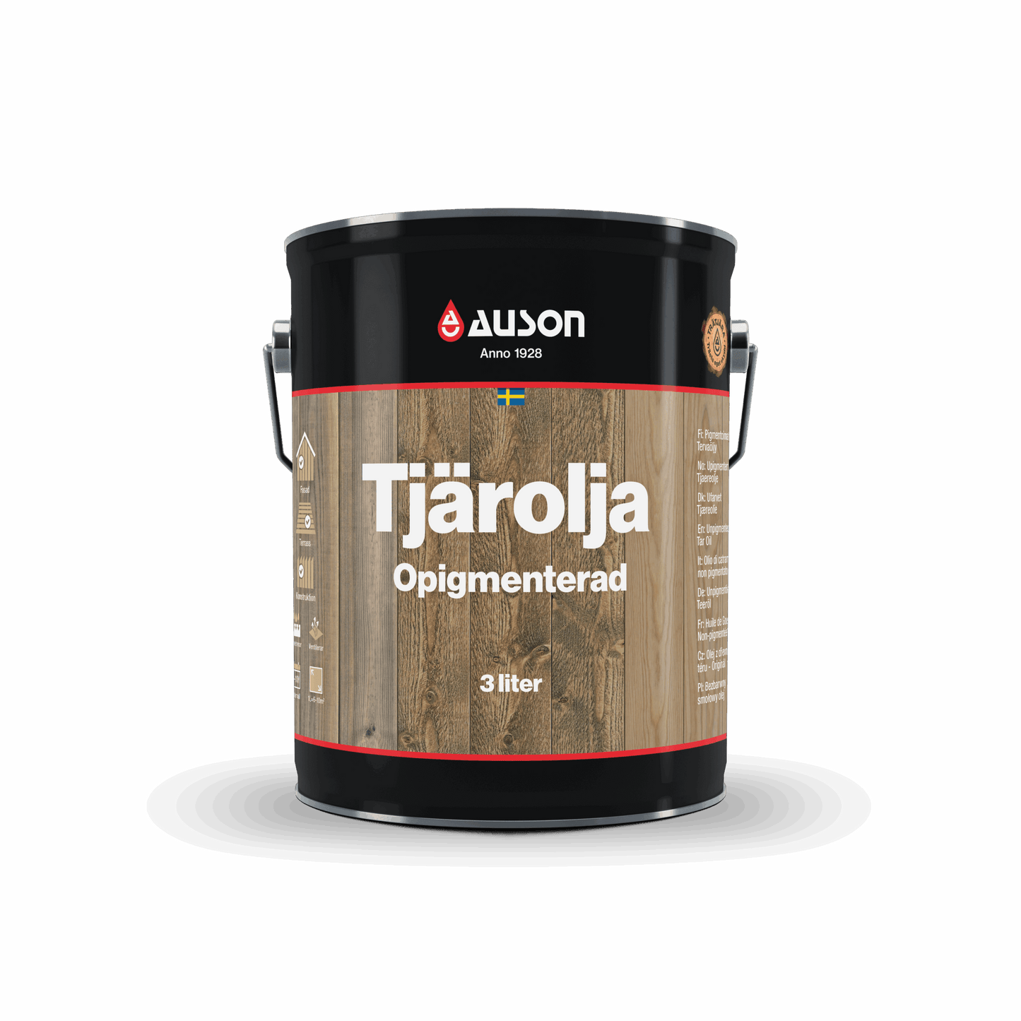 Auson Tjärolja Ofärgad opigmenterad