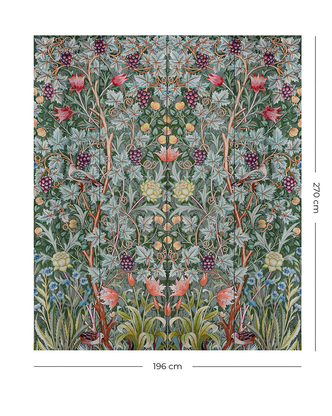 Midbec Vine Embroidery - HT84001