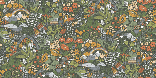 Midbec Tåget Fototapet - RD29037