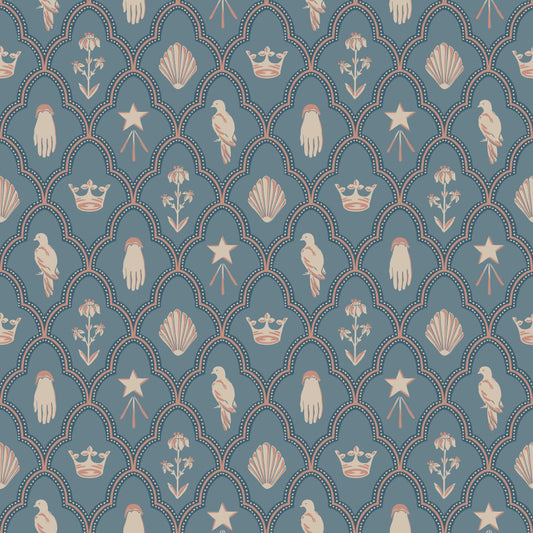 Sandberg Turtledove Barn, Indigo Blue - S10272