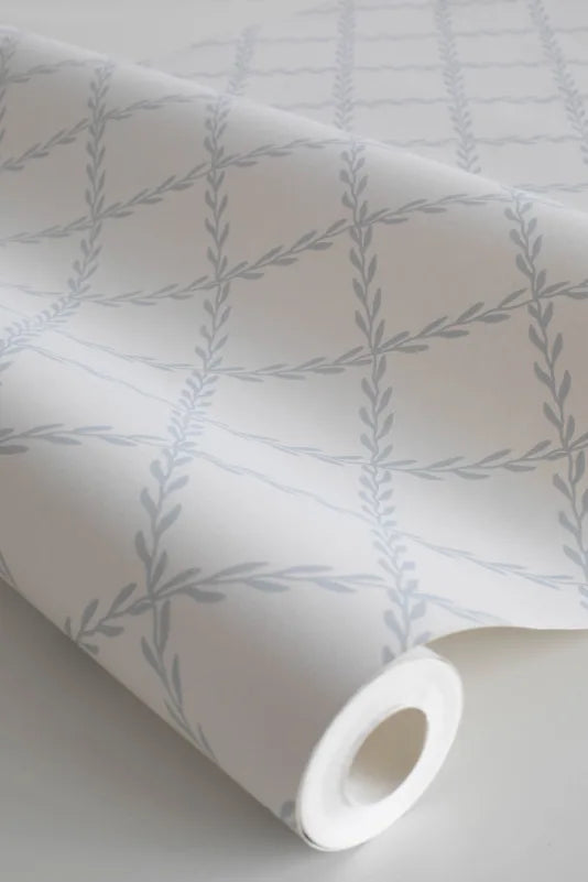 Sandberg Trellis, Misty Blue - S10303