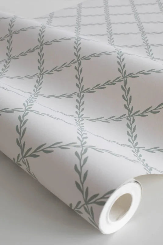 Sandberg Trellis, Forest Green - S10304