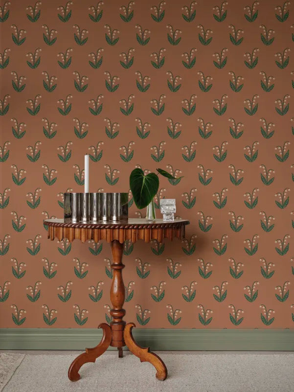 Sandberg Lilly, Terracotta - S10636