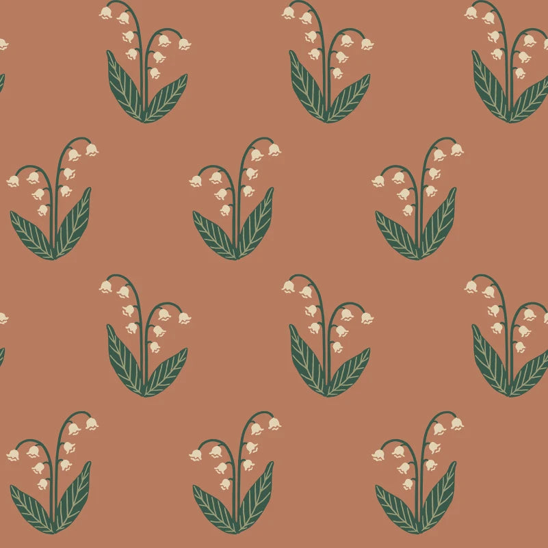 Sandberg Lilly, Terracotta - S10636