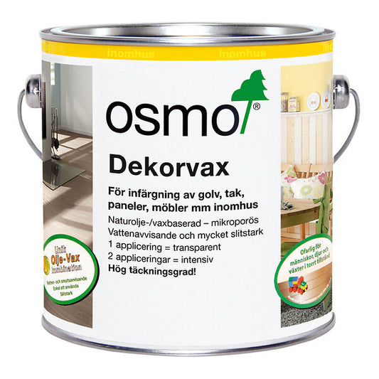 Osmo Dekorvax Transparenta kulörer 3102 LJUS BOK