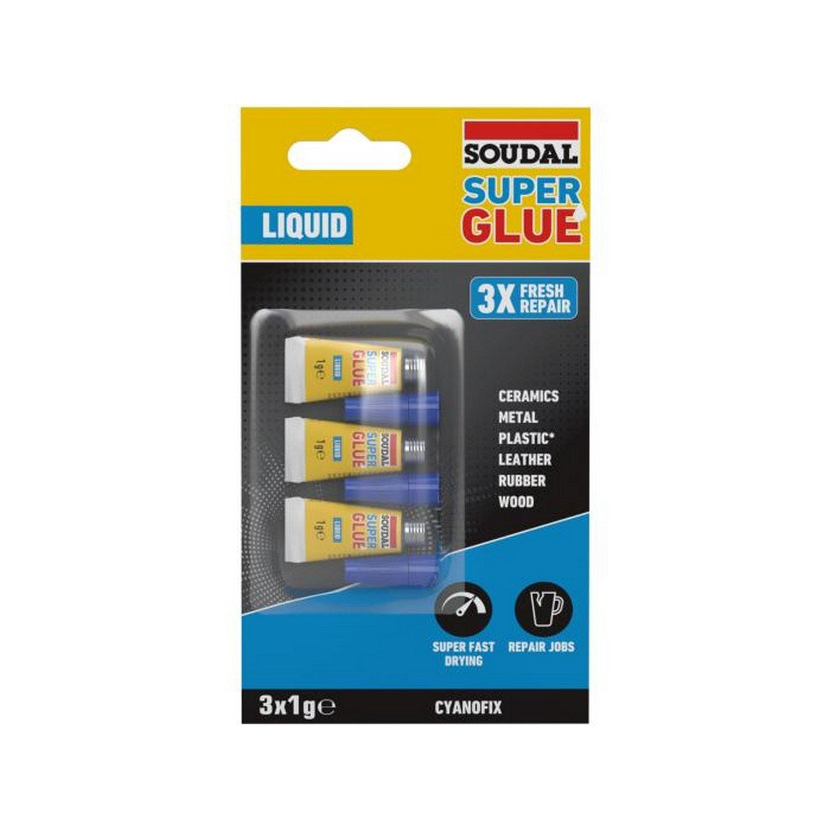 Soudal Super Glue Liquid