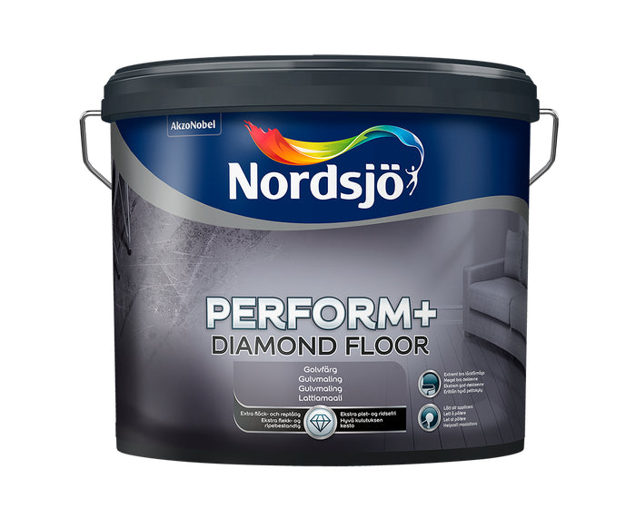 OUTLET Nordsjö Perform+ Diamond Floor golvfärg